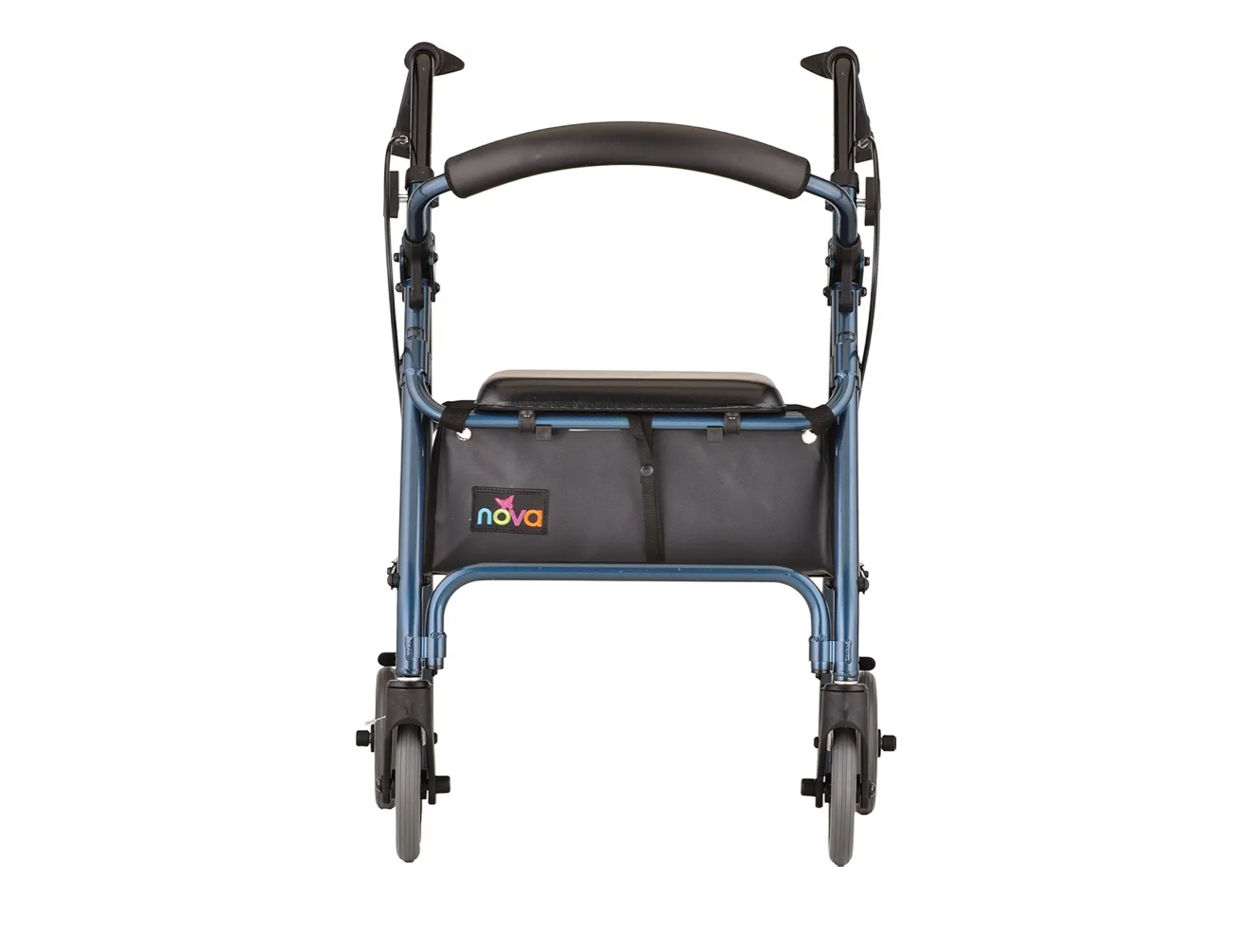 NOVA Medical Products GetGo Petite Rollator Walker for Height 4’0” - 5”4”,