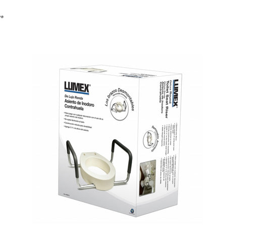 Lumex Delux Elongated Toilet Seat Riser