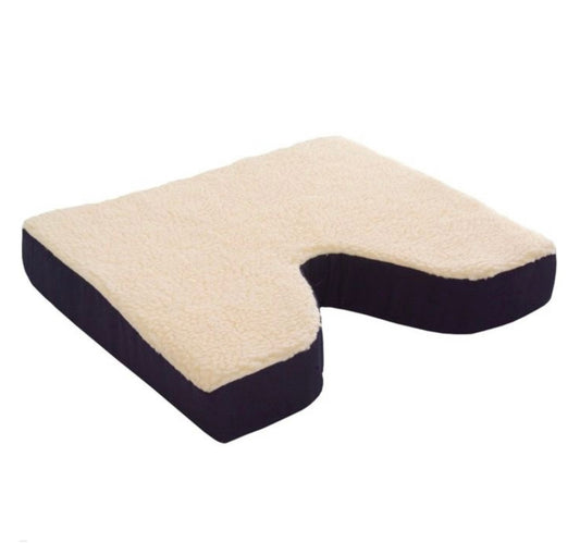 Fleece Covered Coccyx Cushion